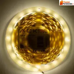 ACK AS01-00801 12W/mt 12V 60 Ledli Şerit Led 4000K Ilık Beyaz